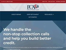 Tablet Screenshot of perfectcreditagain.com